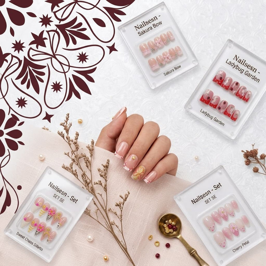 Sweet Whimsy Press-On Nails