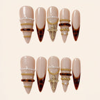 Nailsens Press-on Nails Boho Heiress Tortoiseshell