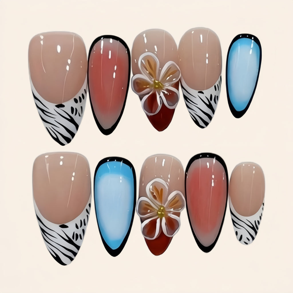 Nailsens Press-on Nails Wild Bloom