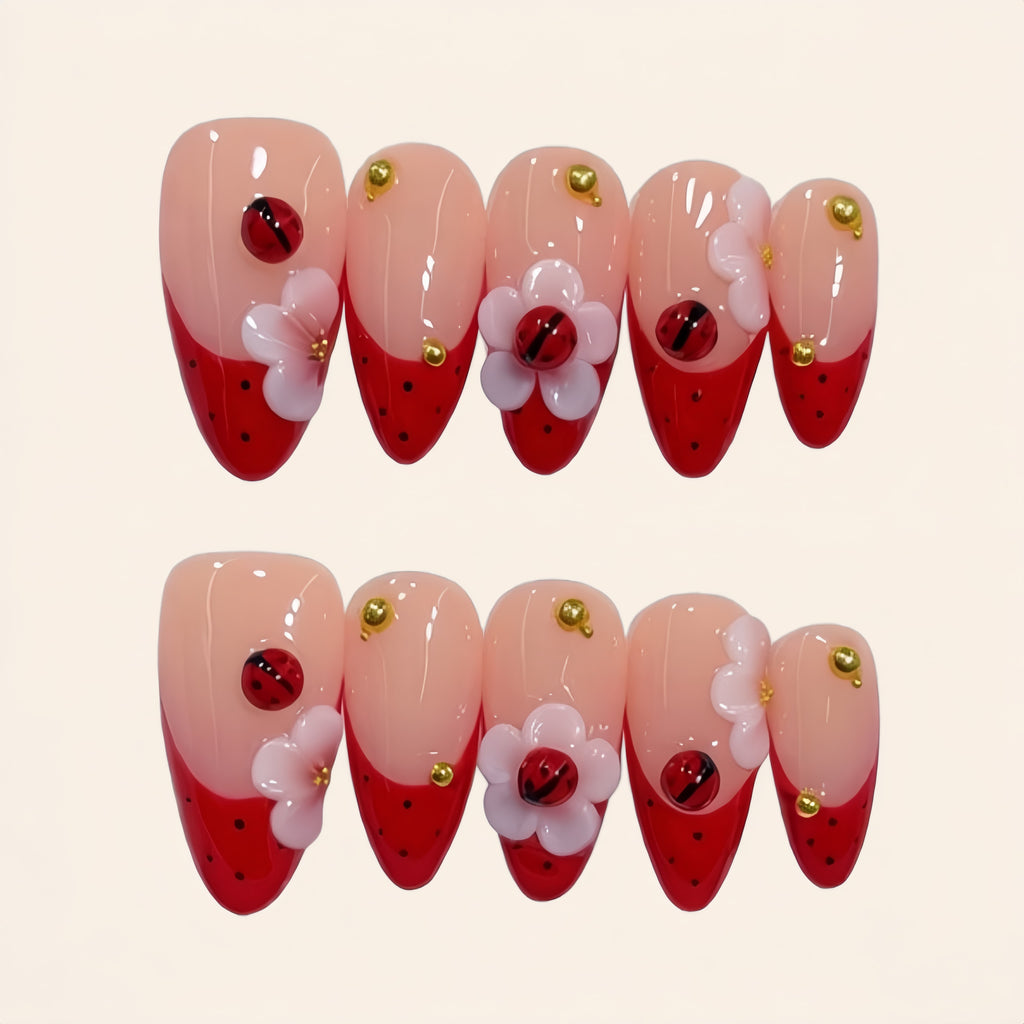 Nailsens Press-on Nails Ladybug Charm