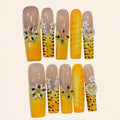 Nailsens Press-on Nails Honey Tiger