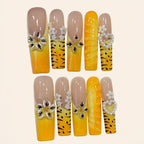 Nailsens Press-on Nails Honey Tiger