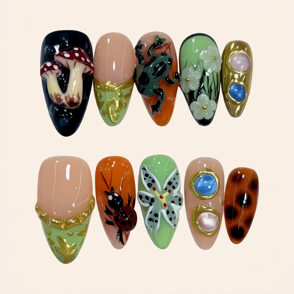 Nailsens Press-on Nails Enchanted Forest