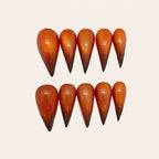 Caramel Latte Chrome Stiletto