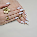Nailsens Classic Black White Pop Press-on Nails