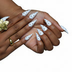 Nailsens Classic Black White Pop Press-on Nails