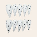 Classic Black & White Pop Stiletto