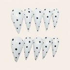 Classic Black & White Pop Stiletto