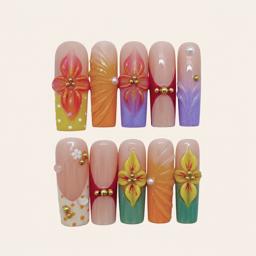 Nailsens Tropical Solstice Press-on Nails