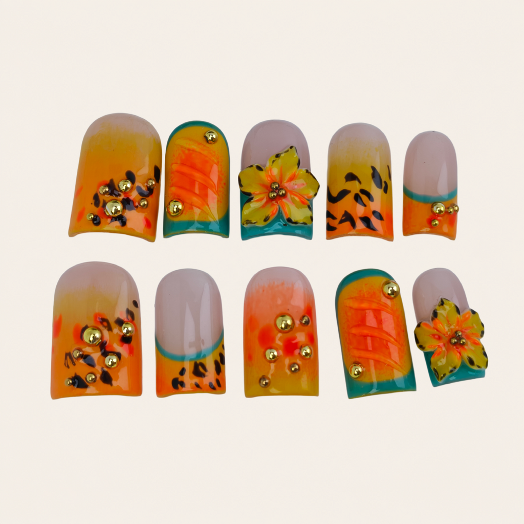 Tropical Sunset Leopard