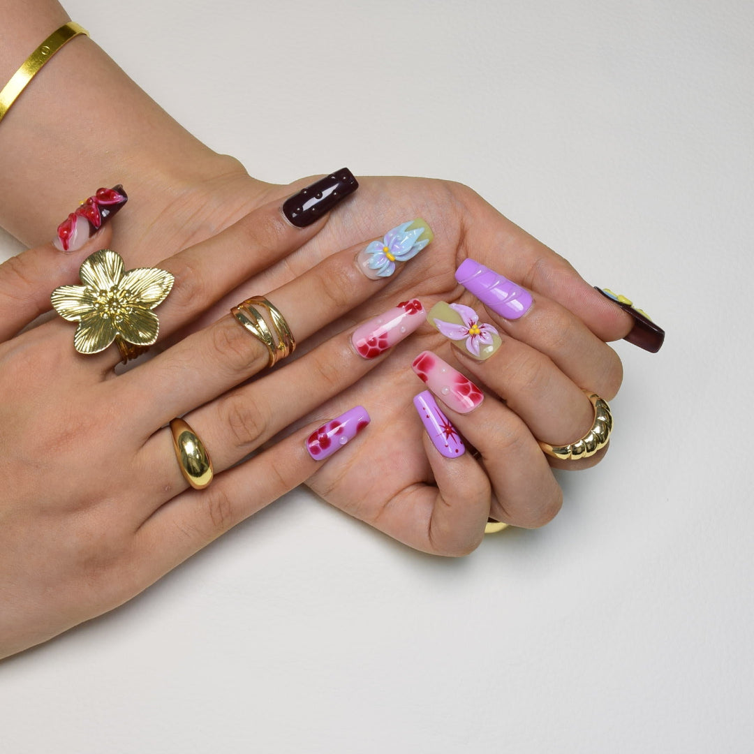 Nailsens Wild Garden Press-on Nails