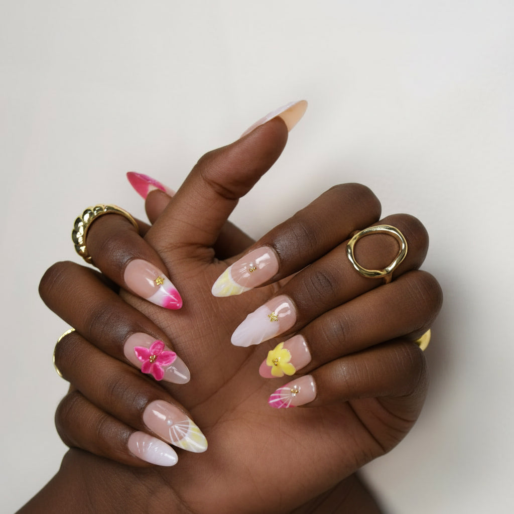 Nailsens Lemonade Pink Press-on Nails
