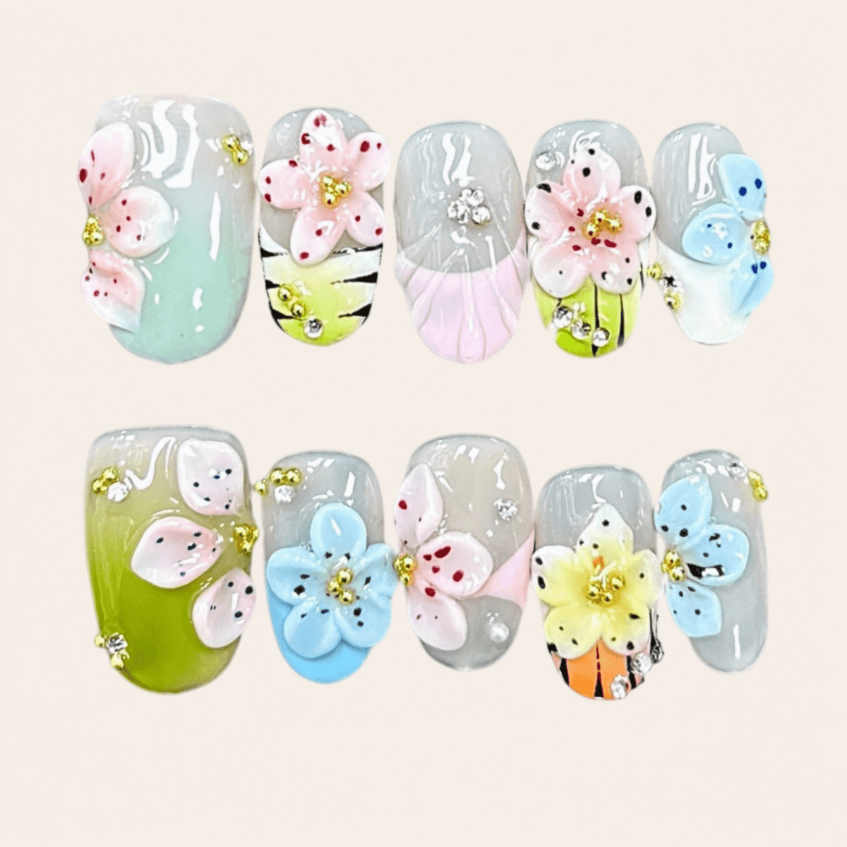 Pastel Garden