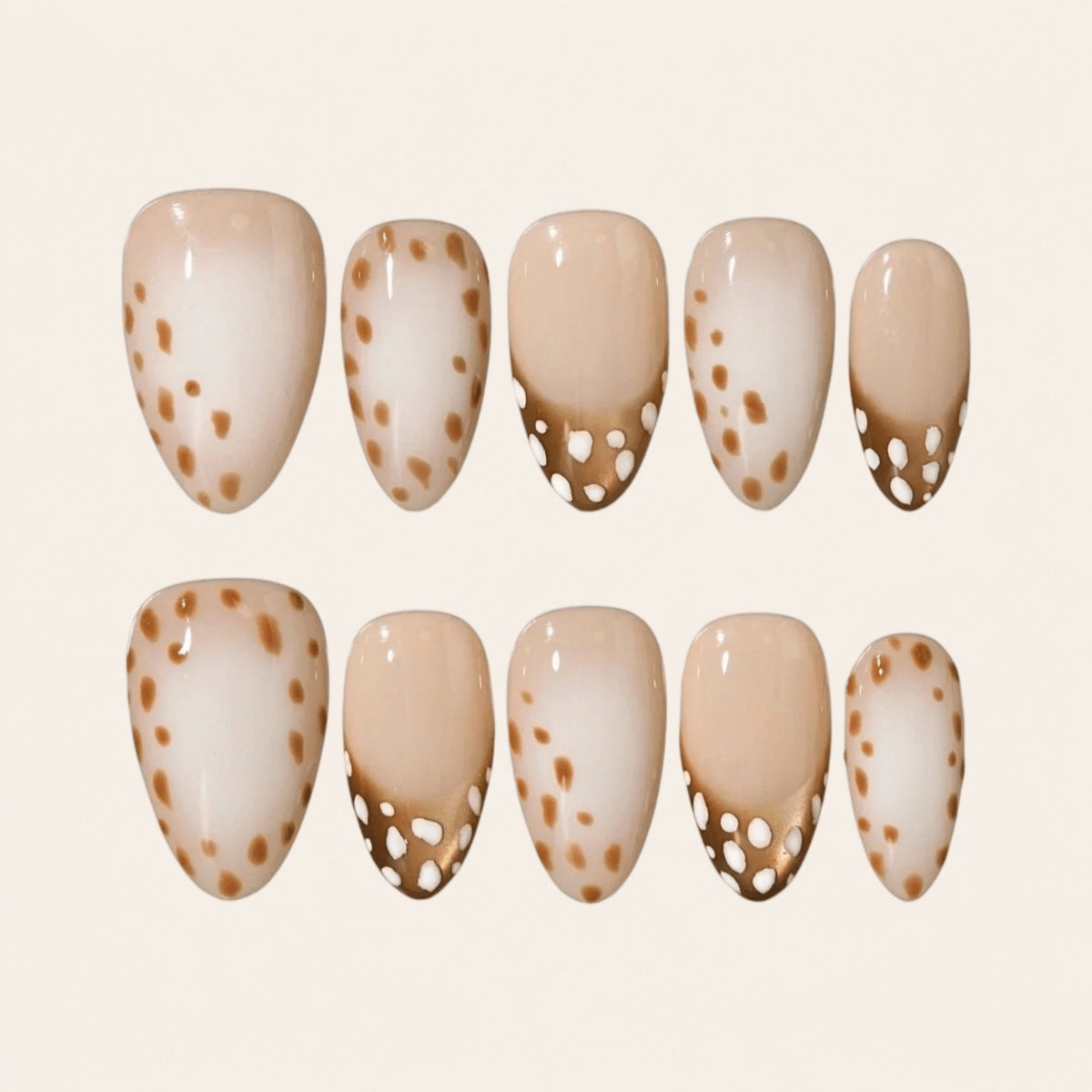 Nailsens Caramel Muse Press-on Nails 