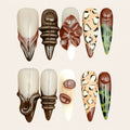 Nailsens Press-on Nails Cocoa Talisman