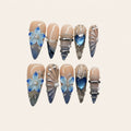 Nailsens Sapphire Muse press-on nail set