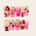 Nailsens Ruby Blossom Press-on Nails