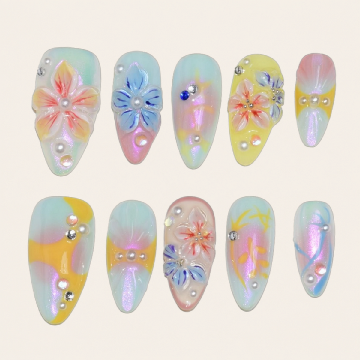 Tropical Mermaid Bloom