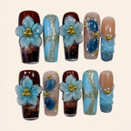 Nailsens Press-on Nails Ocean Blossom